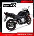 πλήρες σύστημα εξάτμισης με σιγαστήρα DOMINATOR Full System GP1 κατάλληλο για μοτοσυκλέτα Suzuki GSXF 650 2007 - 2016 3