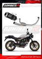 kompletny układ wydechowy z tłumikiem DOMINATOR Full System GP CZARNY pasujący do motocykla Honda VTR 250 2009 - 2015