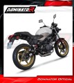 πλήρες σύστημα εξάτμισης με τελικό DOMINATOR Full System GP ΜΑΥΡΟ κατάλληλο για μοτοσυκλέτα Honda VTR 250 2009 - 2015 3