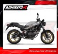 πλήρες σύστημα εξάτμισης με τελικό DOMINATOR Full System GP ΜΑΥΡΟ κατάλληλο για μοτοσυκλέτα Honda VTR 250 2009 - 2015 4