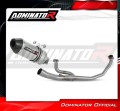 πλήρες σύστημα εξάτμισης με σιγαστήρα DOMINATOR Full System HP3 κατάλληλο για μοτοσυκλέτα Honda VTR 250 2009 - 2015 2