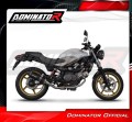 πλήρες σύστημα εξάτμισης με τελικό DOMINATOR Full System HP3 ΜΑΥΡΟ κατάλληλο για τη μοτοσυκλέτα Honda VTR 250 2009 - 2015 4