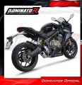 πλήρες σύστημα εξάτμισης με τελικό DOMINATOR Full System GP κατάλληλο για μοτοσυκλέτα Honda CBR 650 R 2019 - 2023
