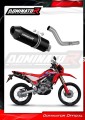 εξάτμιση τελικό DOMINATOR MX2 ΜΑΥΡΟ κατάλληλο για μοτοσυκλέτα Honda CRF 300L / Rally 2021 - 2023