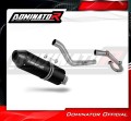 πλήρες σύστημα εξάτμισης με τελικό DOMINATOR Full System MX2 ΜΑΥΡΟ κατάλληλο για τη μοτοσυκλέτα Honda CRF 300L / Rally 2021 - 2023 2