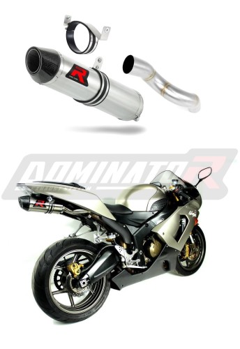 εξάτμιση τελικό DOMINATOR HP2 που ταιριάζει στη μοτοσυκλέτα Kawasaki ZX6R 636 2005 - 2006 4