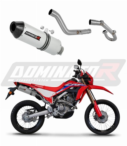 πλήρες σύστημα εξάτμισης με τελικό DOMINATOR Full System MX2 κατάλληλο για μοτοσυκλέτα Honda CRF 3