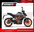 εξάτμιση τελικό DOMINATOR GP ΜΑΥΡΟ κατάλληλο για μοτοσυκλέτα KTM 390 Duke 2021 - 2023 4