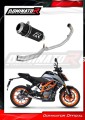 πλήρες σύστημα εξάτμισης με σιγαστήρα DOMINATOR Full System GP ΜΑΥΡΟ κατάλληλο για τη μοτοσυκλέτα KTM 390 Duke 2021 - 2023