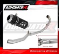 πλήρες σύστημα εξάτμισης με σιγαστήρα DOMINATOR Full System GP ΜΑΥΡΟ κατάλληλο για τη μοτοσυκλέτα KTM 390 Duke 2021 - 2023 2