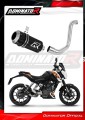 εξάτμιση τελικό DOMINATOR GP ΜΑΥΡΟ κατάλληλο για τη μοτοσυκλέτα KTM 125 Duke 2012 - 2016