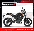 εξάτμιση τελικό DOMINATOR HP3 ΜΑΥΡΟ κατάλληλο για μοτοσυκλέτα KTM 125 Duke 2012 - 2016 4