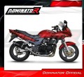 εξάτμιση τελικό DOMINATOR HP1 ΜΑΥΡΟ που ταιριάζει στη μοτοσυκλέτα Kawasaki ZR7 / ZR7S 1999 - 2004 3