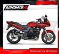 εξάτμιση τελικό DOMINATOR GP1 ΜΑΥΡΟ κατάλληλο για μοτοσυκλέτα Kawasaki ZR7 / ZR7S 1999 - 2004 3