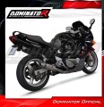 εξάτμιση τελικό DOMINATOR GP1 κατάλληλο για μοτοσυκλέτα Suzuki GSXF 750 1998 - 2006 3