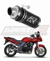 εξάτμιση τελικό DOMINATOR GP1 ΜΑΥΡΟ κατάλληλο για μοτοσυκλέτα Kawasaki ZR7 / ZR7S 1999 - 2004 5