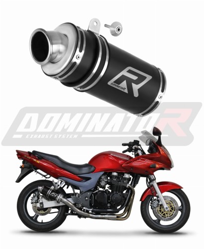 wydech tłumik DOMINATOR GP1 CZARNY pasujący do motocykla Kawasaki ZR7 / ZR7S 1999 - 2004 5