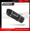 wydech tłumik DOMINATOR Homologowany HP1 CZARNY pasujący do motocykla Kawasaki ZR7 / ZR7S 1999 - 2004 7