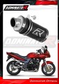 εξάτμιση τελικό DOMINATOR GP1 ΜΑΥΡΟ κατάλληλο για μοτοσυκλέτα Kawasaki ZR7 / ZR7S 1999 - 2004 6