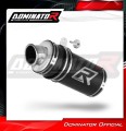 εξάτμιση τελικό DOMINATOR GP1 ΜΑΥΡΟ κατάλληλο για μοτοσυκλέτα Kawasaki ZR7 / ZR7S 1999 - 2004 7