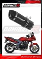 εξάτμιση τελικό DOMINATOR HP1 ΜΑΥΡΟ που ταιριάζει στη μοτοσυκλέτα Kawasaki ZR7 / ZR7S 1999 - 2004 6