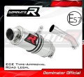 exhaust muffler DOMINATOR homologated road legal GP1 fits to Kawasaki ZX10R 2004  2005