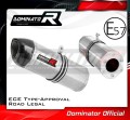 exhaust muffler DOMINATOR homologated road legal HP1 fits to Kawasaki ZX6R 1998  2002