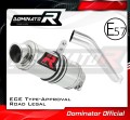 wydech tłumik DOMINATOR Homologowany GP1 pasujący do motocykla Kawasaki ZX6R 636 2003 - 2004