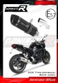 εξάτμιση τελικό DOMINATOR Εγκεκριμένο HP1 ΜΑΥΡΟ κατάλληλο για μοτοσυκλέτα Yamaha FZ1 FAZER 1000 2006 - 2015