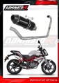 ολοκληρωμένο σύστημα εξάτμισης με τελικό DOMINATOR Full System HP3 ΜΑΥΡΟ κατάλληλο για μοτοσυκλέτα Benelli BN 125 2018 - 2023