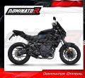 ολοκληρωμένο σύστημα εξάτμισης με τελικό DOMINATOR Full System HP8 ΜΑΥΡΟ κατάλληλο για τη μοτοσυκλέτα Yamaha MT 07 2021 - 2024 4