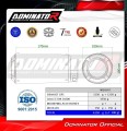 ολοκληρωμένο σύστημα εξάτμισης με τελικό DOMINATOR Full System GPS κατάλληλο για μοτοσυκλέτα Kawasaki Z1000 2010 - 2013 5