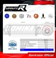 εξάτμιση τελικό DOMINATOR Στρογγυλό κατάλληλο για μοτοσυκλέτα Honda XL 700 V TRANSALP 2008 - 2014 2