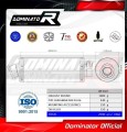 εξάτμιση τελικό DOMINATOR Στρογγυλό κατάλληλο για μοτοσικλέτα Suzuki BURGMAN 400 2003 - 2006 4