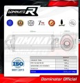 εξάτμιση τελικό DOMINATOR Owalny κατάλληλο για μοτοσυκλέτα Suzuki SV 650 N 1999 - 2002 2