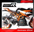 decat mid muffler DOMINATOR Mid Pipe fits to RC 390 2017  2020 5