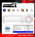 wydech tłumik DOMINATOR GP pasujący do motocykla Yamaha FZ1 FAZER 1000 2006 - 2015 6