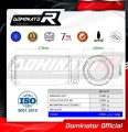 complete exhaust system with muffler DOMINATOR Full Syste