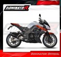 kompletny układ wydechowy z tłumikiem DOMINATOR Full System HP1 CZARNY pasujący do motocykla Kawasaki Z1000 2017 - 2020 4