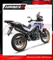 πλήρες σύστημα εξάτμισης με σιγαστήρα DOMINATOR Full System MX2 ΜΑΥΡΟ κατάλληλο για τη μοτοσυκλέτα Honda XL 750 TRANSALP 2023 3