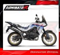 πλήρες σύστημα εξάτμισης με σιγαστήρα DOMINATOR Full System MX2 ΜΑΥΡΟ κατάλληλο για τη μοτοσυκλέτα Honda XL 750 TRANSALP 2023 4