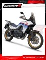 πλήρες σύστημα εξάτμισης με σιγαστήρα DOMINATOR Full System MX2 ΜΑΥΡΟ κατάλληλο για τη μοτοσυκλέτα Honda XL 750 TRANSALP 2023 5