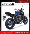 kompletny układ wydechowy z tłumikiem DOMINATOR Full System HP8 CZARNY pasujący do motocykla Yamaha MT 07 TRACER 2016 - 2019 3