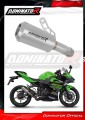 exhaust muffler DOMINATOR GPS fits to Kawasaki NINJA 400 2018  2023