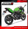 εξάτμιση τελικό DOMINATOR GPS κατάλληλο για τη μοτοσυκλέτα Kawasaki NINJA 400 2018 - 2023 3