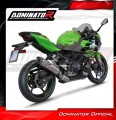 πλήρες σύστημα εξάτμισης με σιγαστήρα DOMINATOR Full System HP8 συμβατό με μοτοσυκλέτα Kawasaki NINJA 400 2018 - 2022 3