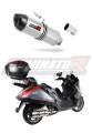 εξάτμιση τελικό DOMINATOR HP1 κατάλληλο για μοτοσυκλέτα Aprilia Atlantic 500 Sprint 5