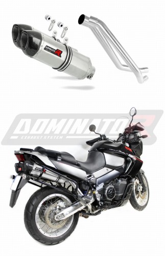εξάτμιση σιγαστήρας DOMINATOR HP1 κατάλληλη για μοτοσυκλέτα Aprilia ETV 1000 Caponord 2005 - 2007 5