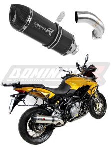 Aprilia ETV 1200 Caponord 2013 - 2016 εξάτμιση Τελικό HP1 BLACK + dB killer medium