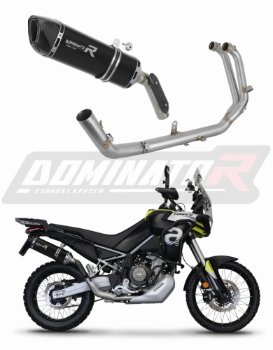 πλήρες σύστημα εξάτμισης με τελικό DOMINATOR Full System HP6 ΜΑΥΡΟ